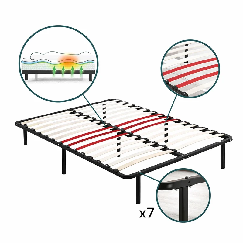 Ensemble sommier et matelas hybride - Collection Confort