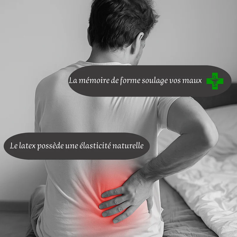 Matelas latex, crin de cheval, mémoire de forme et ressorts - Collection Signature