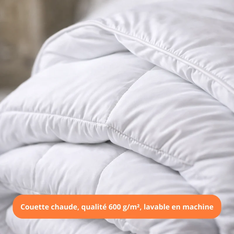 Ensemble literie avec matelas mémoire de forme et accessoires - Collection Ultra Basique
