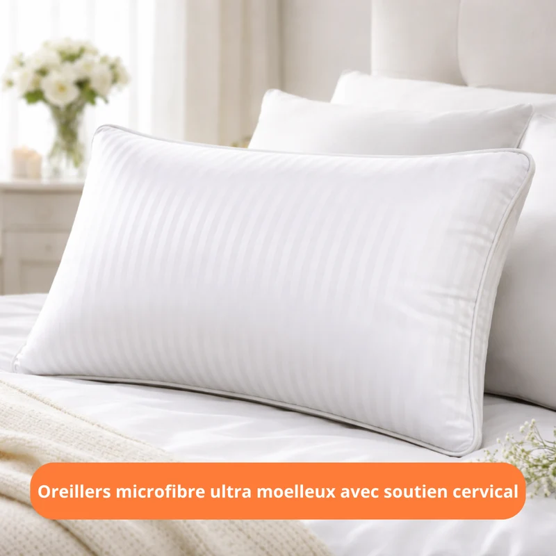 Ensemble literie avec matelas mémoire de forme et accessoires - Collection Ultra Basique