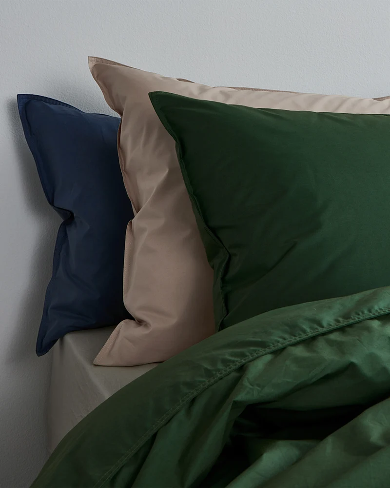 Housse De Couette Set Coton Forest Green