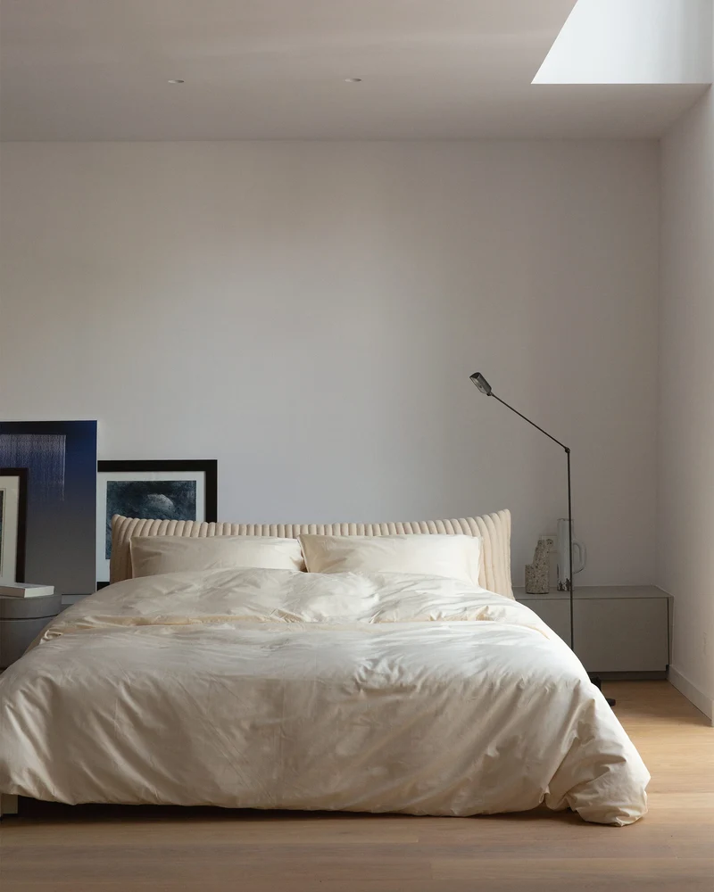 bedMATE Kussenhoes Puffy Beige