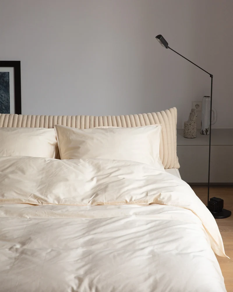 bedMATE Kussenhoes Puffy Beige
