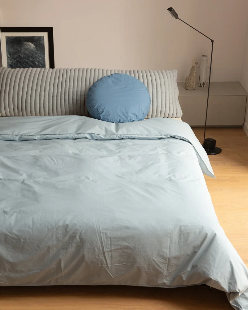 bedMATE Kussenhoes Puffy Dusty Blue
