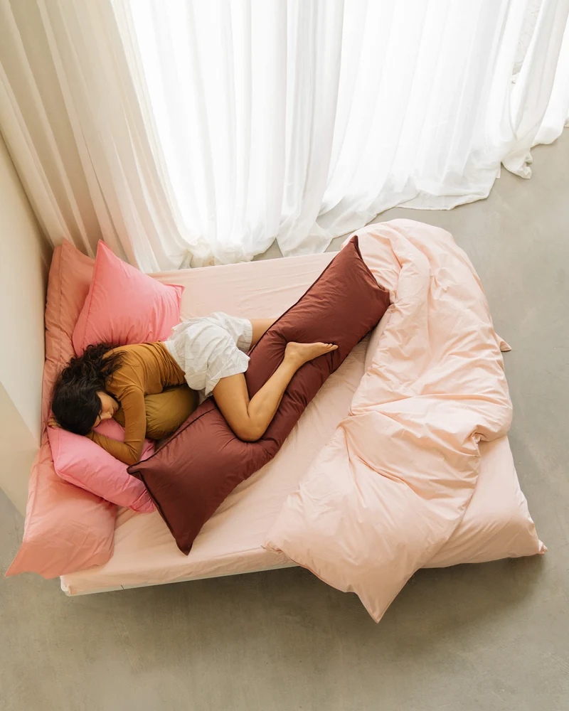 bedMATE Sloop Katoen Brique Red