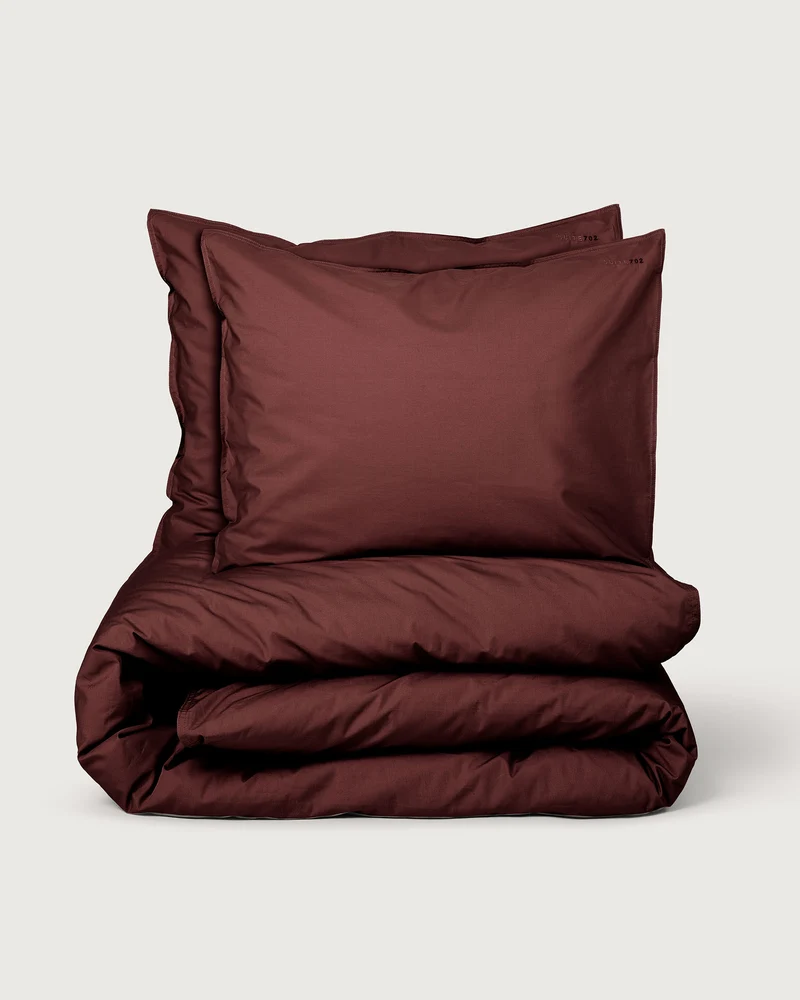 Beddengoed Set Katoen Brique Red