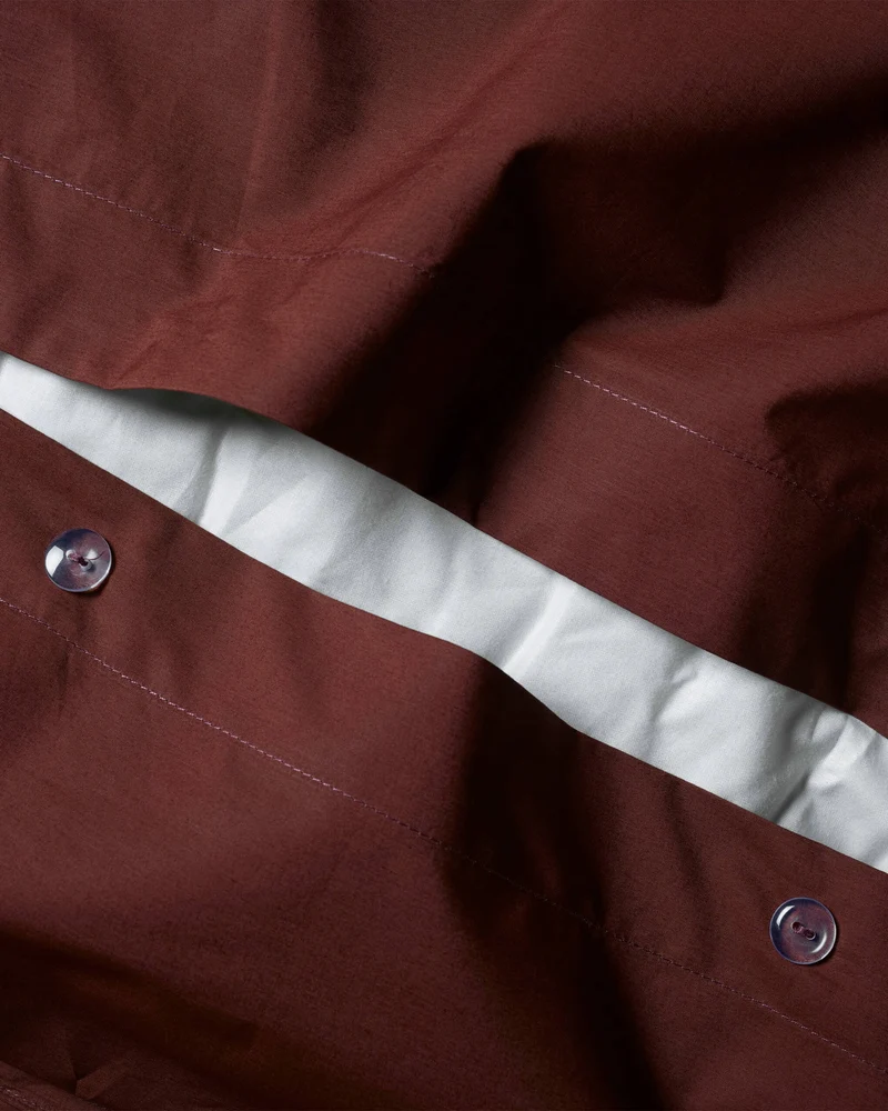 Beddengoed Set Katoen Brique Red