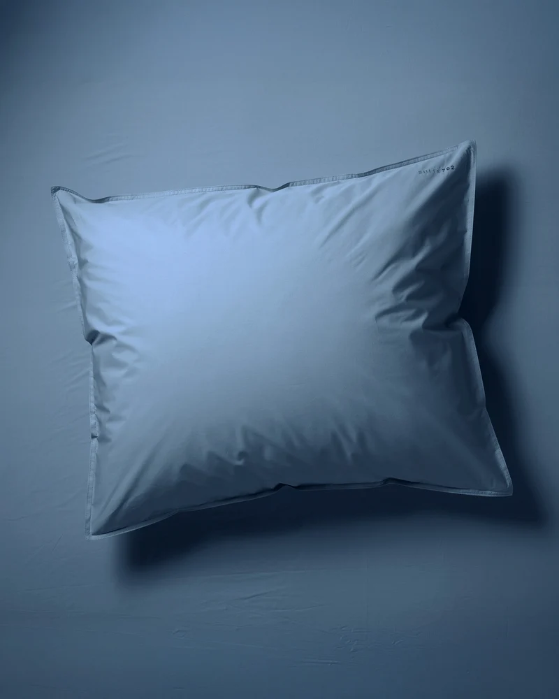 Housse De Couette Set Coton Quiet Blue