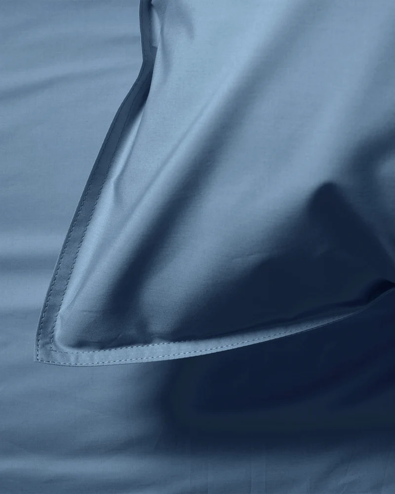 Kussensloop Katoen Quiet Blue