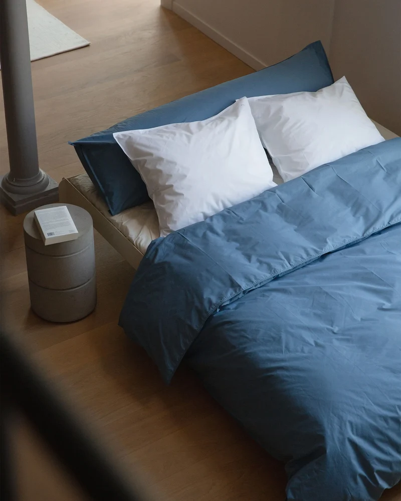bedMATE Sloop Katoen Quiet Blue