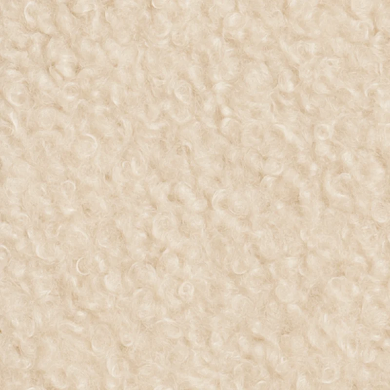 Housse de tête de lit bouclette sable