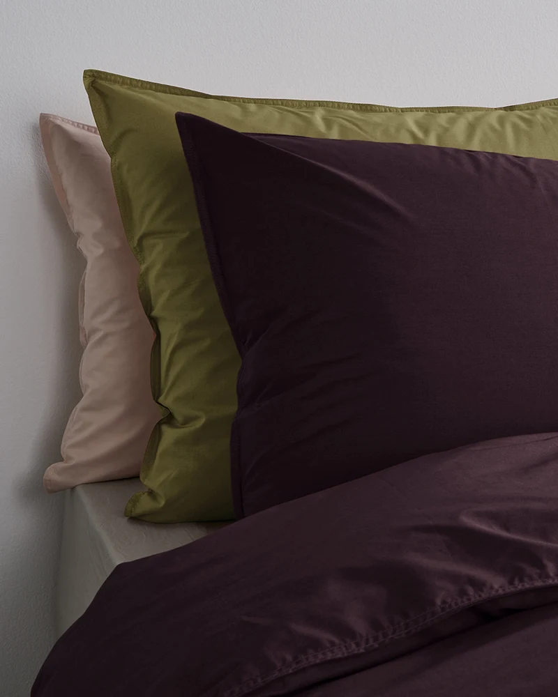 Bettwäsche-Set Baumwolle Plum Noir