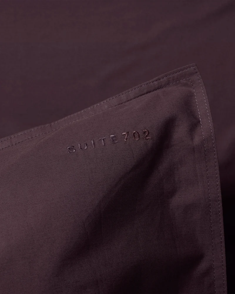 bedMATE Sloop Katoen Plum Noir
