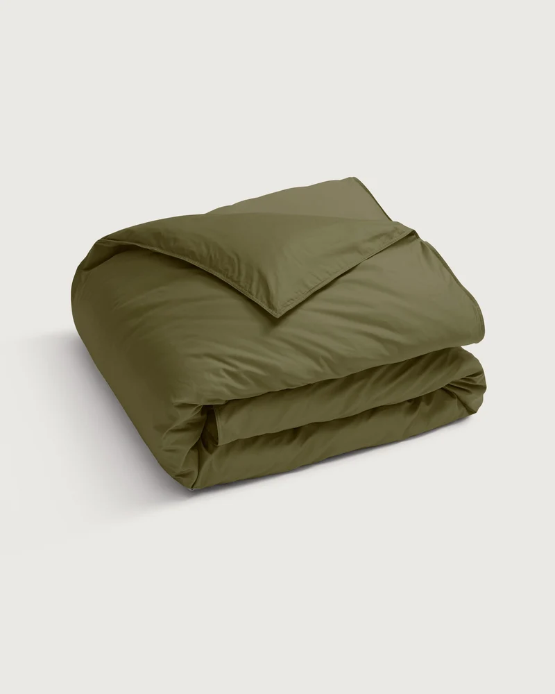 Beddengoed Set Satijn Khaki Green