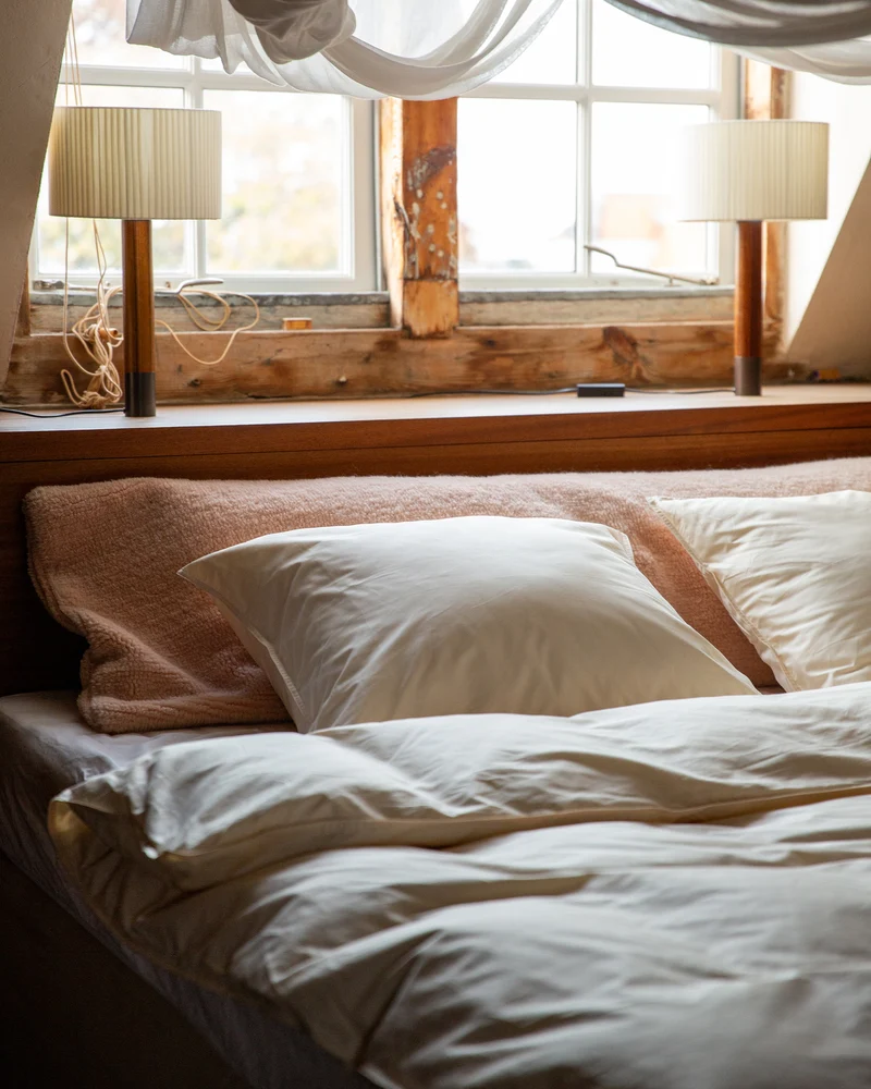 Beddengoed Set Satijn Ecru