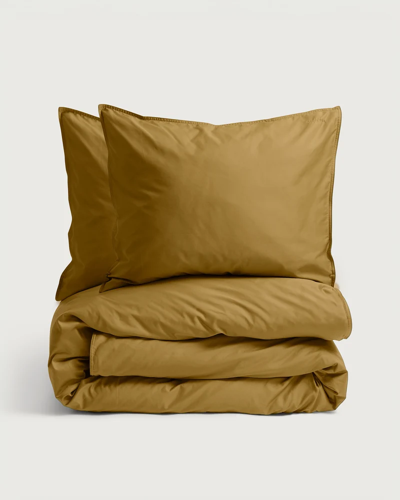 Beddengoed Set Satijn Caramel