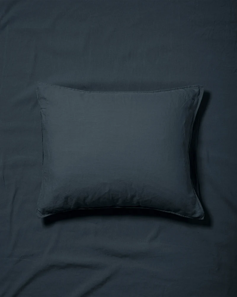 Bettwäsche-Set Leinen Midnight Blue
