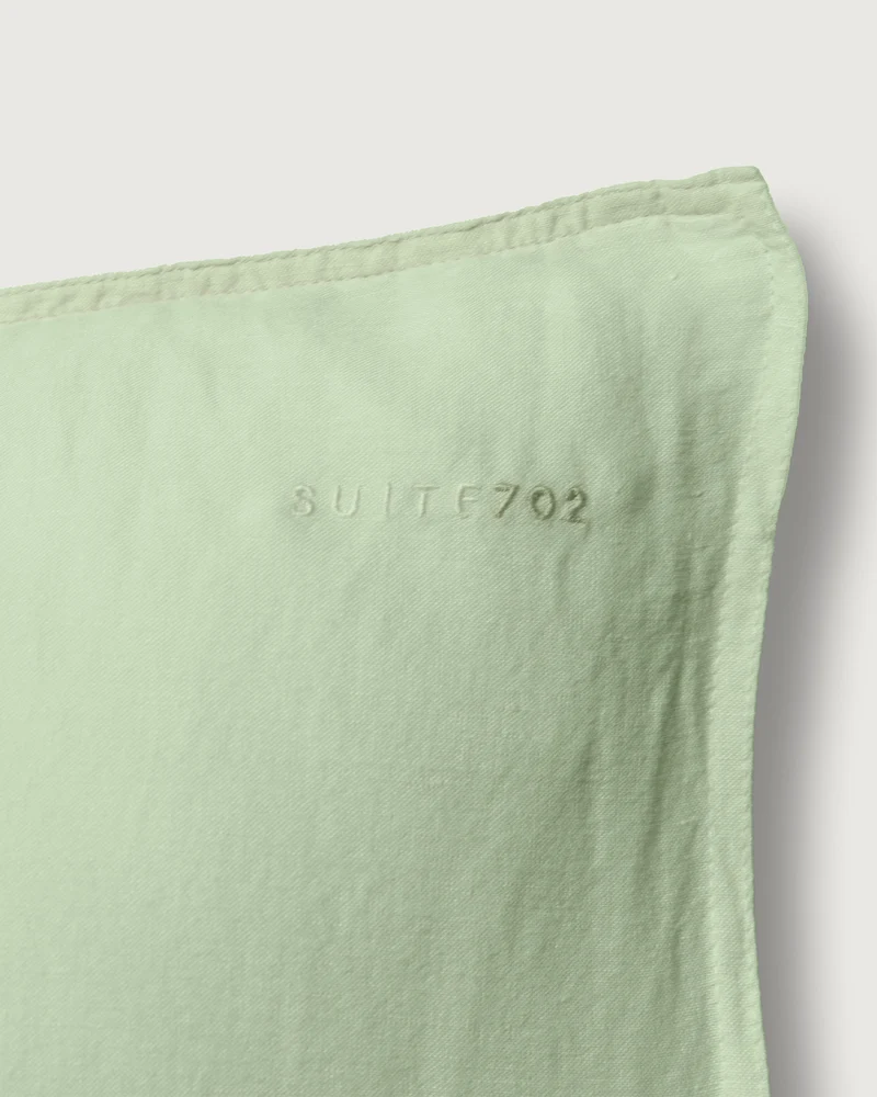 Beddengoed Set Linnen Green Mint