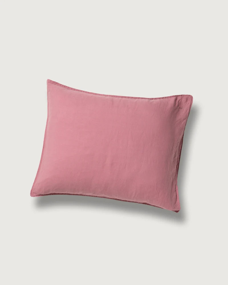Bettwäsche-Set Leinen Mauve Rose