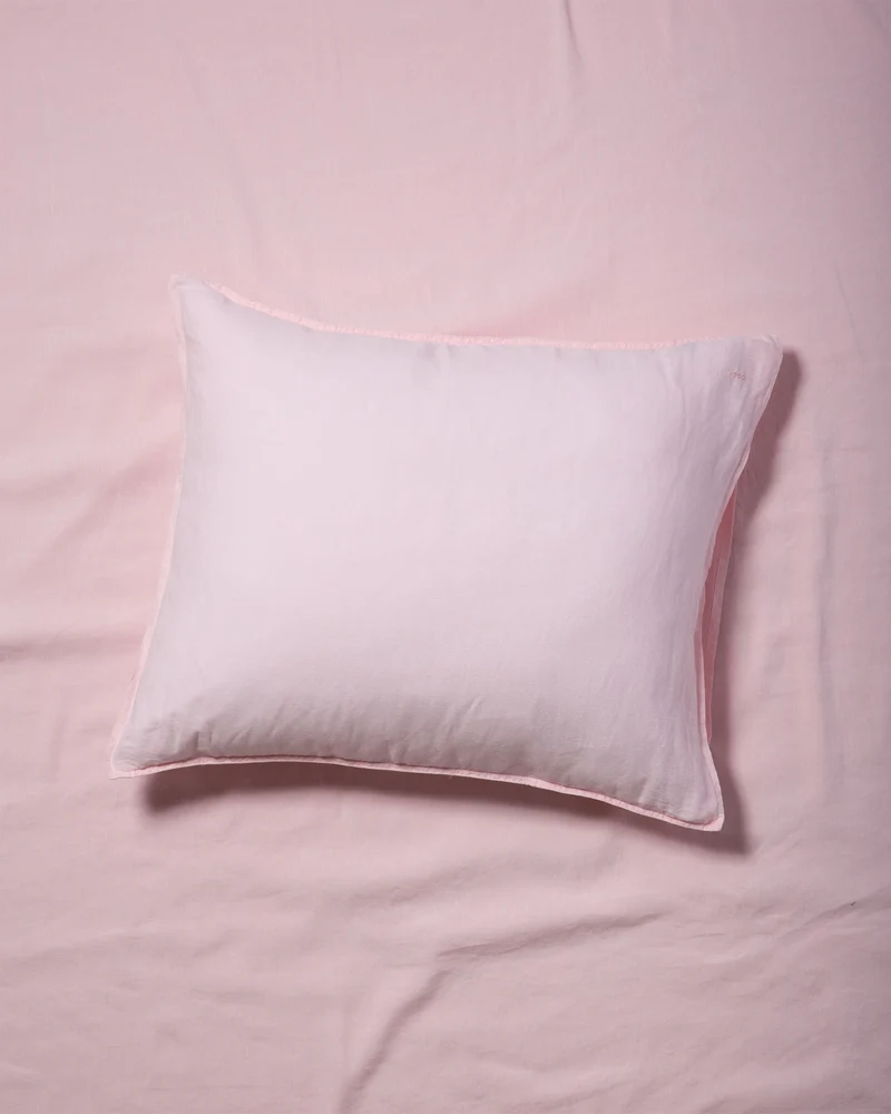 Beddengoed Set Linnen Shell Pink