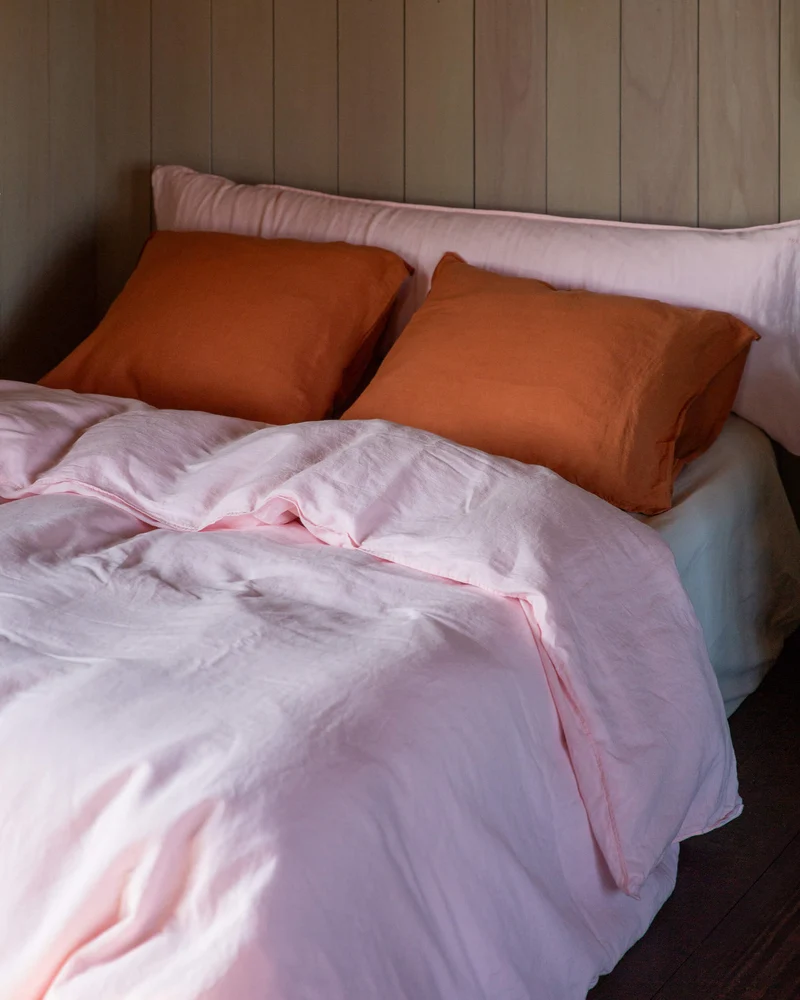 bedMATE Sloop Linnen Shell Pink