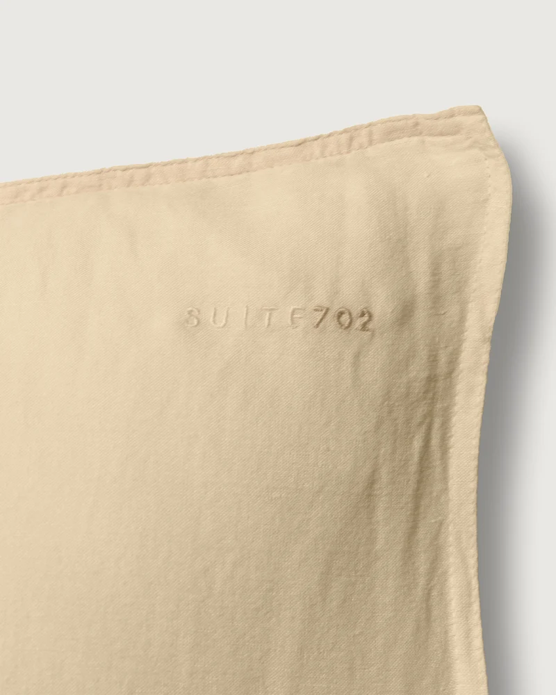 Beddengoed Set Linnen Creamy Yellow