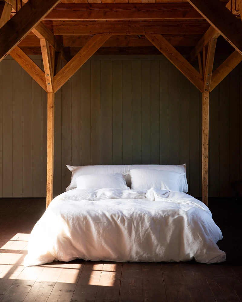 Beddengoed Set Linnen White