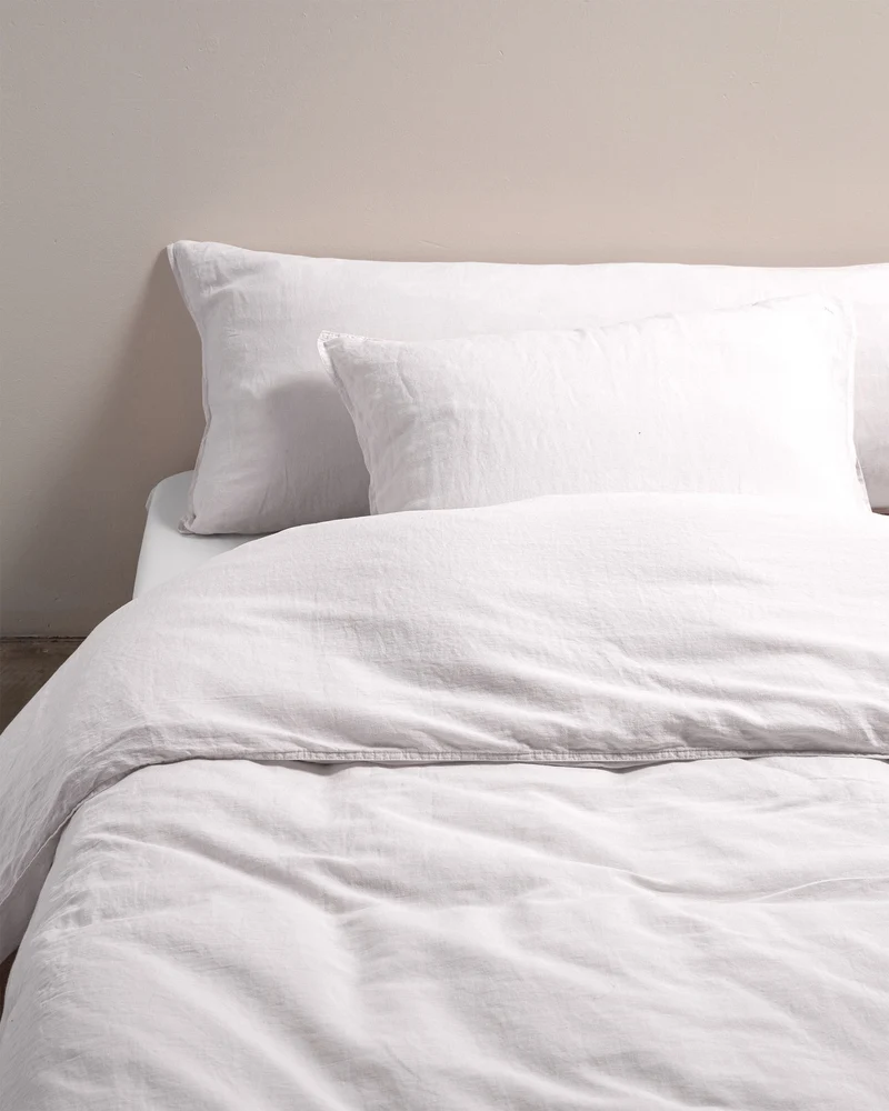Beddengoed Set Linnen White