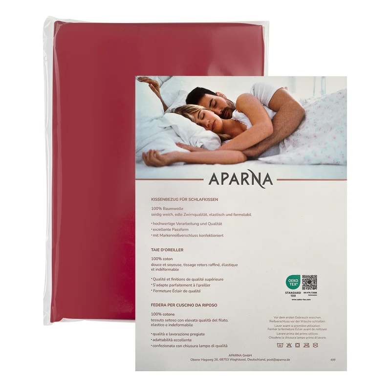 APARNA Tempur Kissenbezug – Passform für Ombracio / All Around