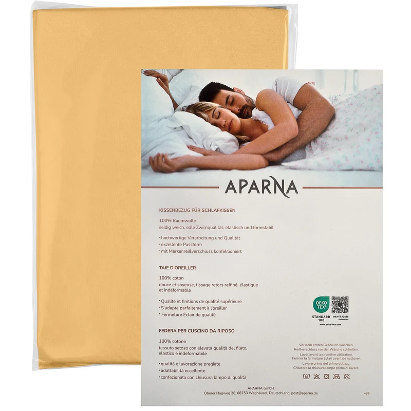 APARNA Tempur Kissenbezug – Passform für Ombracio / All Around