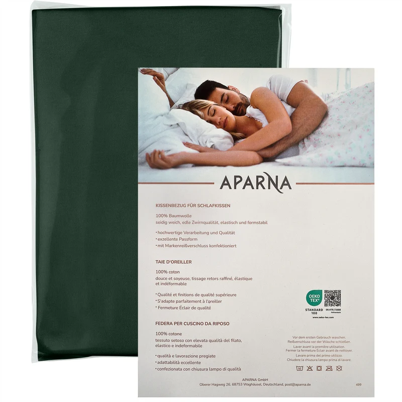 APARNA Tempur Kissenbezug – Passform für Ombracio / All Around