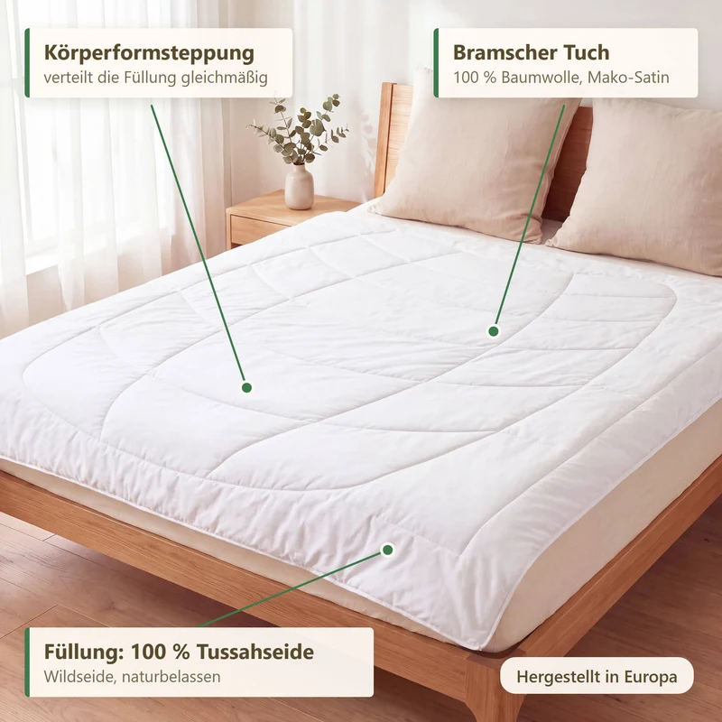 Wildseide Sommerbettdecke