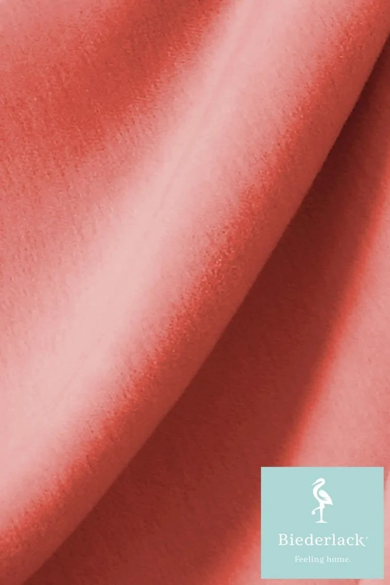 Biederlack Decke Color Cotton 150x200cm koralle