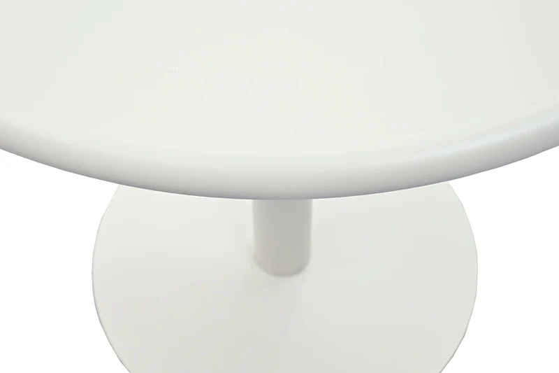 Zeo Living Bistrotisch Aluminium "Hall" 70cm ecru