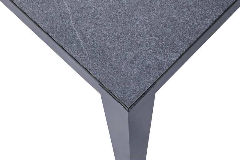 Solpuri "Classic" HPL volcano anthrazit 160/260 x 100cm