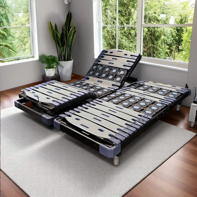 Sommier électrique, orthopédique, matelas relaxation inclus - Collection Technomatic