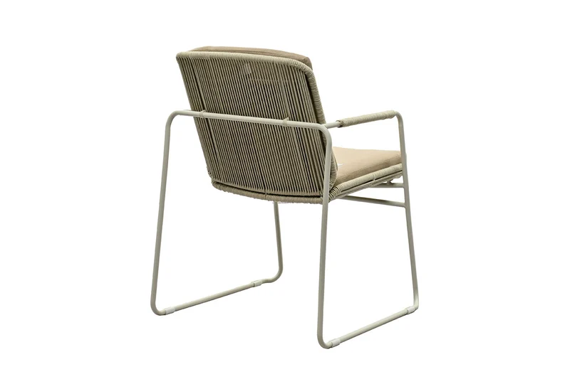 Zeo Living Sessel "Catania" beige/natur