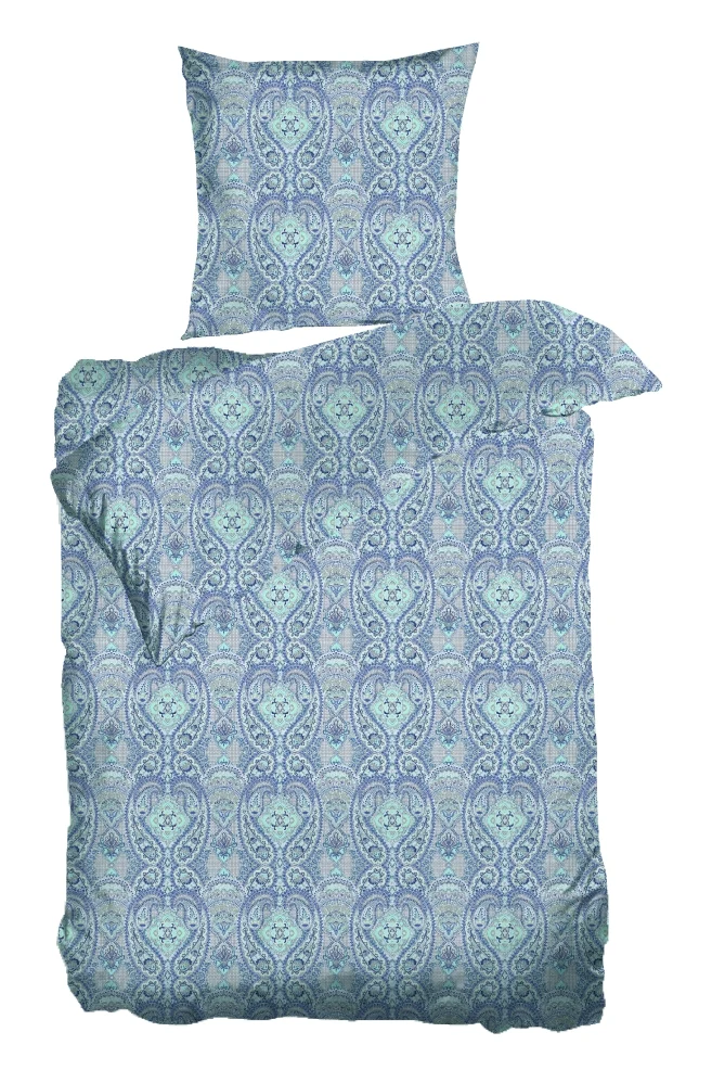 Living Dreams Tencel-Bettwäsche Denim Paisley