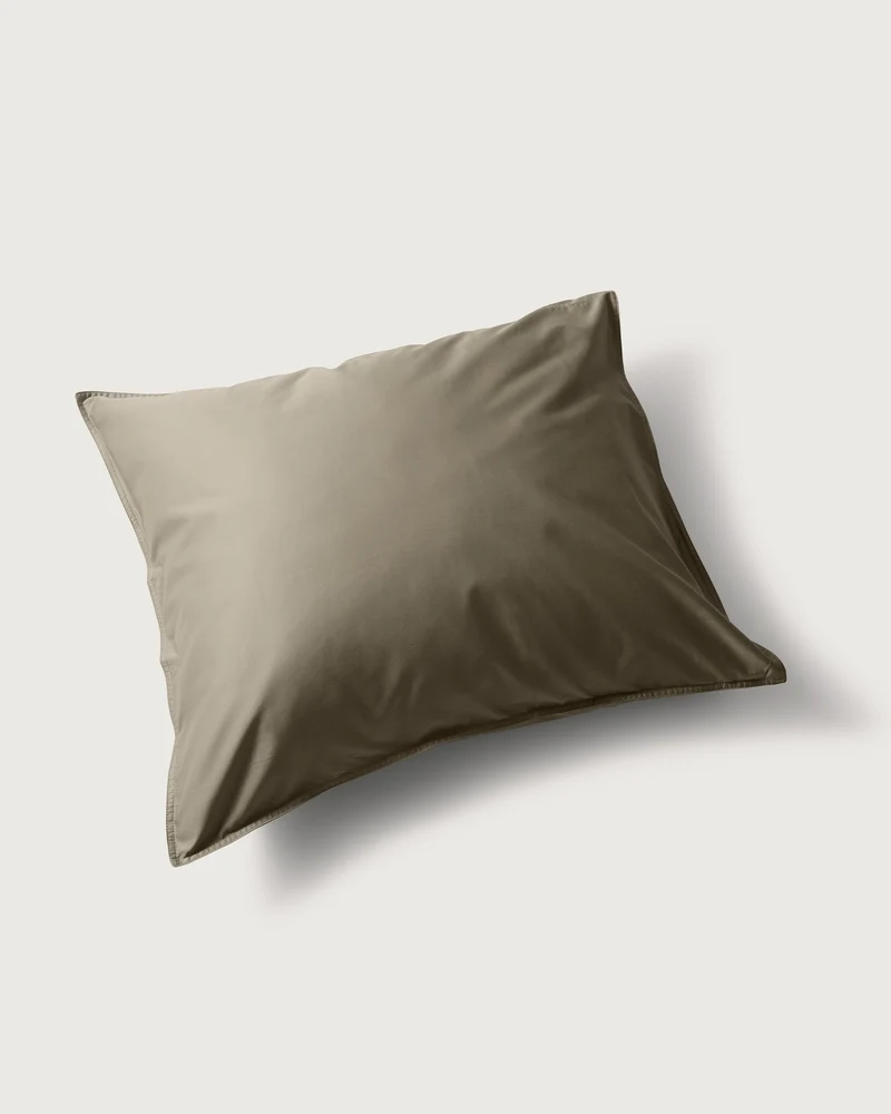 Kussensloop Satijn Taupe Grey