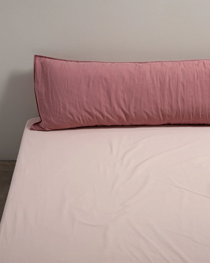 bedMATE Sloop Linnen Mauve Rose