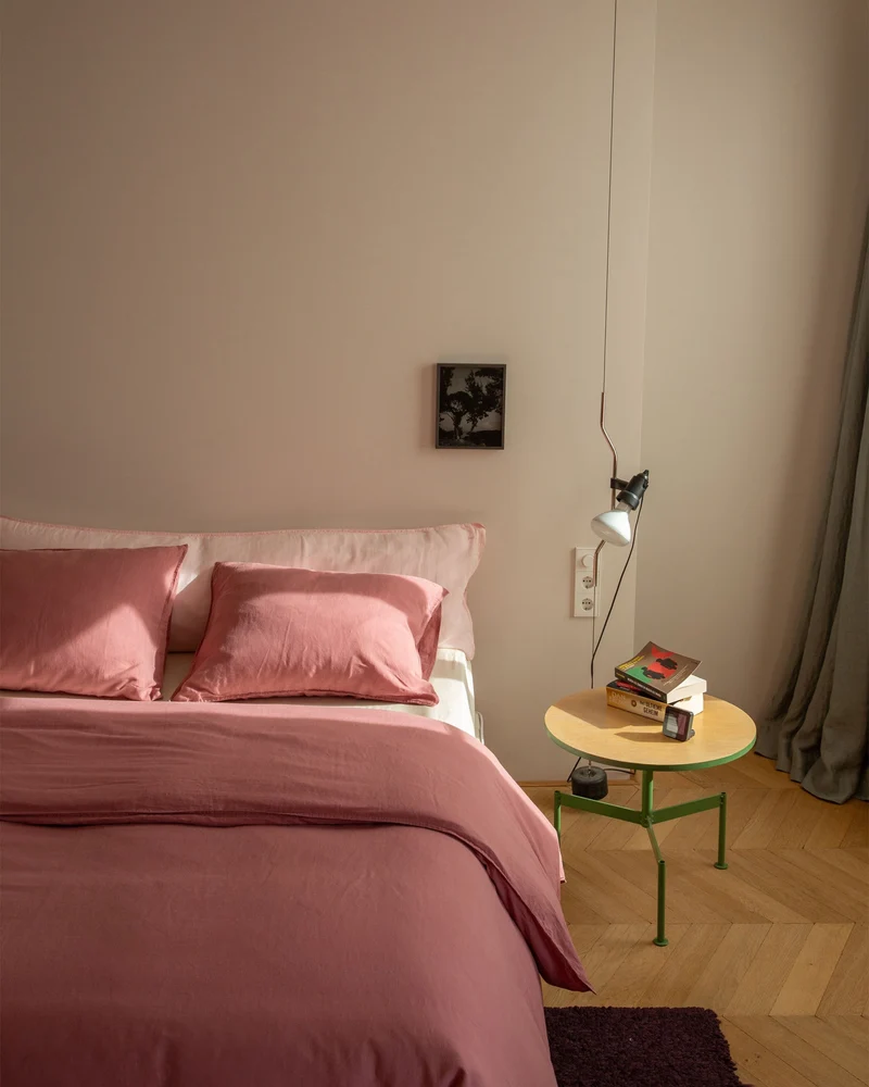 bedMATE Sloop Linnen Shell Pink