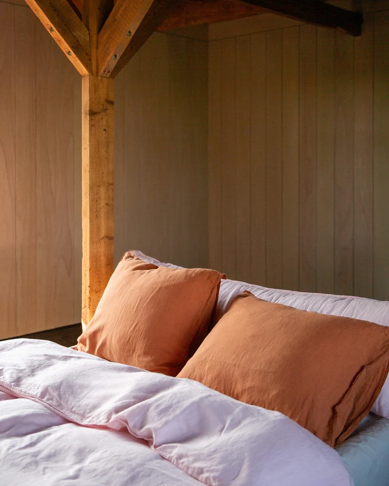 bedMATE Sloop Linnen Shell Pink