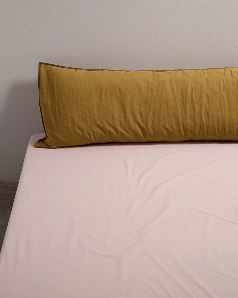 bedMATE Sloop Linnen Khaki Gold