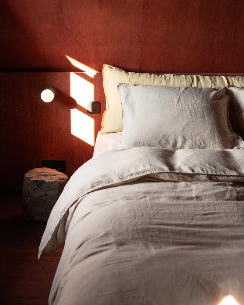 bedMATE Sloop Linnen Creamy Yellow