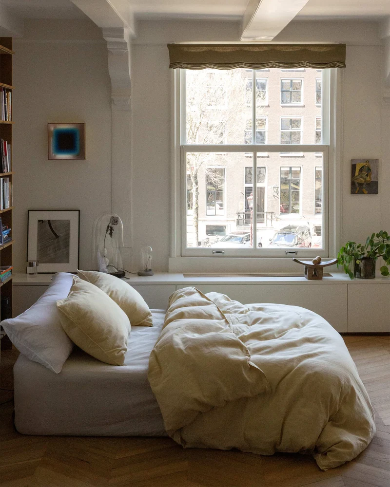 bedMATE Sloop Linnen White