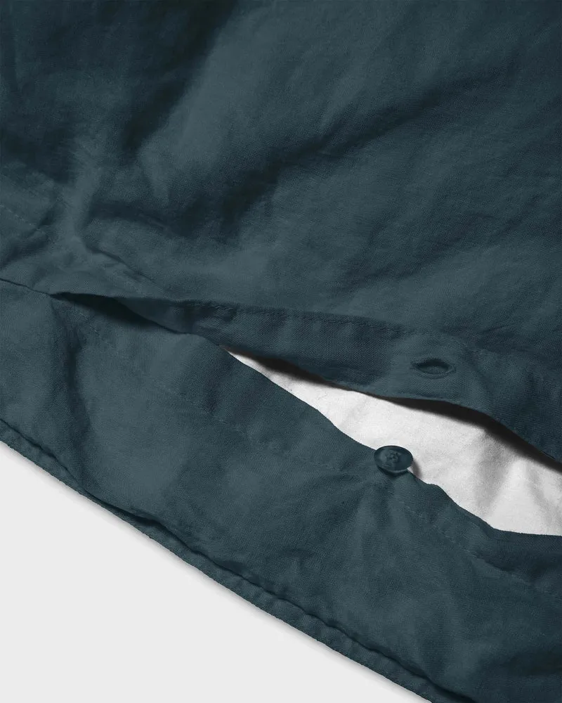 Dekbedovertrek Linnen Midnight Blue
