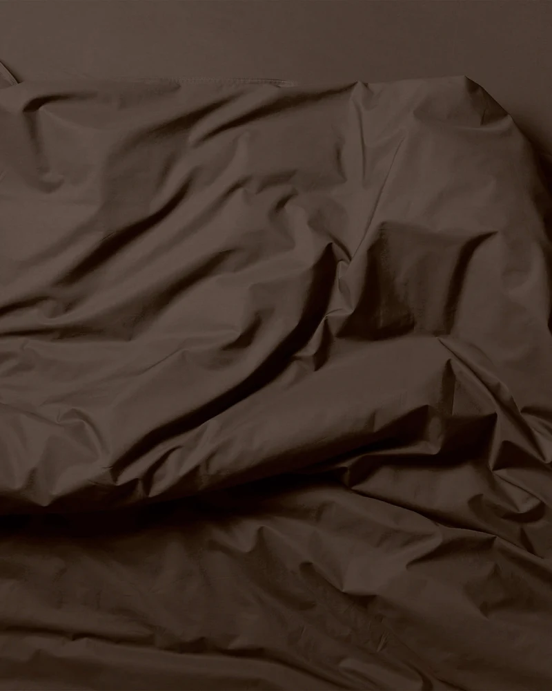 Dekbedovertrek Katoen Coffee Brown