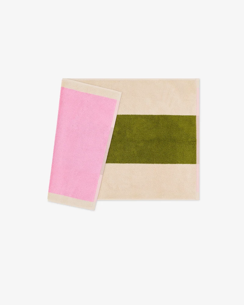 Badmat Pink Olive