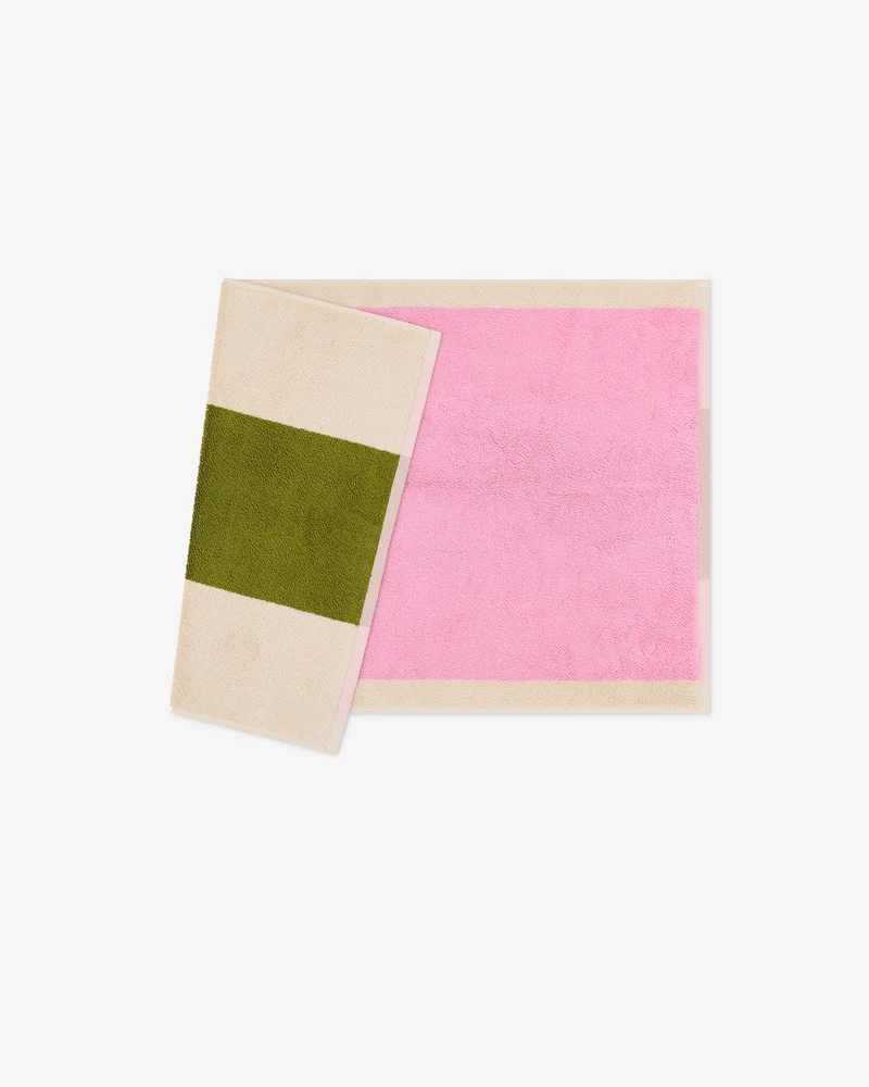 Badmat Pink Olive