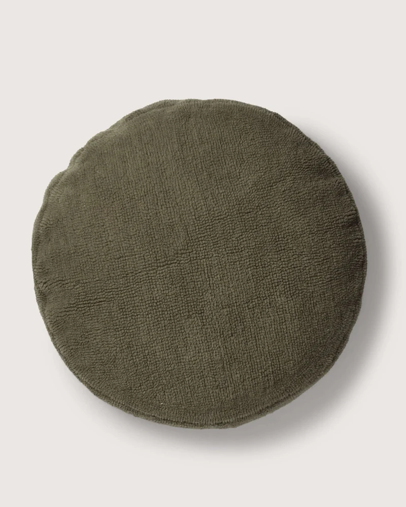 Really bigDOT Kussenhoes Furry Dark Olive